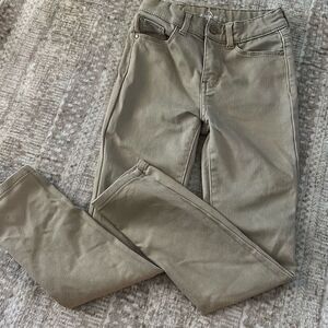 Jordache Size 7 Girls skinny khaki Pants SCHOOL UNIFORM PANTS